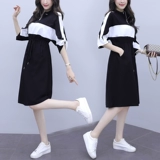 Корсет, весеннее платье для отдыха, модная юбка, длинная толстовка, коллекция 2023, оверсайз, средней длины