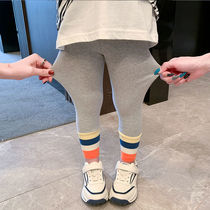 2022 Spring and autumn clothes girl with underpants to wear foreign air spring and summer season thin trousers children pants children pants baby girl baby girl