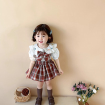 One-year-old baby girl summer dress girl college style princess dress baby jk tutu skirt fried fart skirt tutu skirt