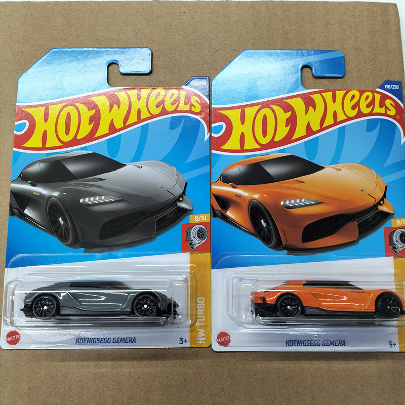 Hot Wheels Koenigsegg F1 Racing Car Ferrari Pagani Bentley Hot Little Sports Car Alloy C4982 Car Model Toy