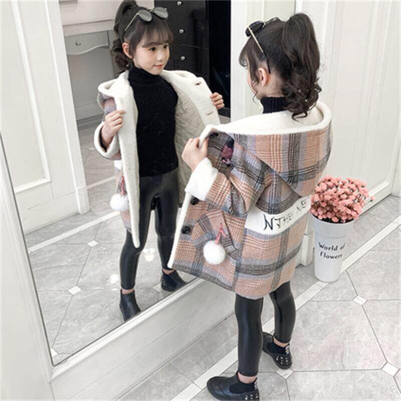 2022 girl child Son Early Spring Thin Suede Jacket Spring Autumn Money Great Child Foreign Pie children Mao, the Korean version of the blouses