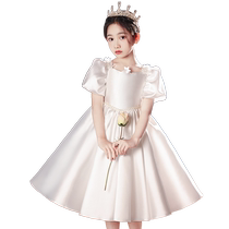 Flower Boy Wedding Little Girl Light Extravaganza Girls Birthday Evening Dress Children Princess Dresses High-end Piano out of service