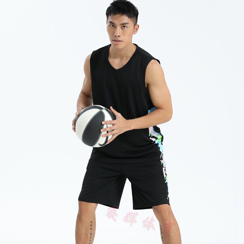 For Gram New Men's Basketball Suit Customised Racing Suit Students Basketball Training Competition Vest Breathable Speed Dry Jersey