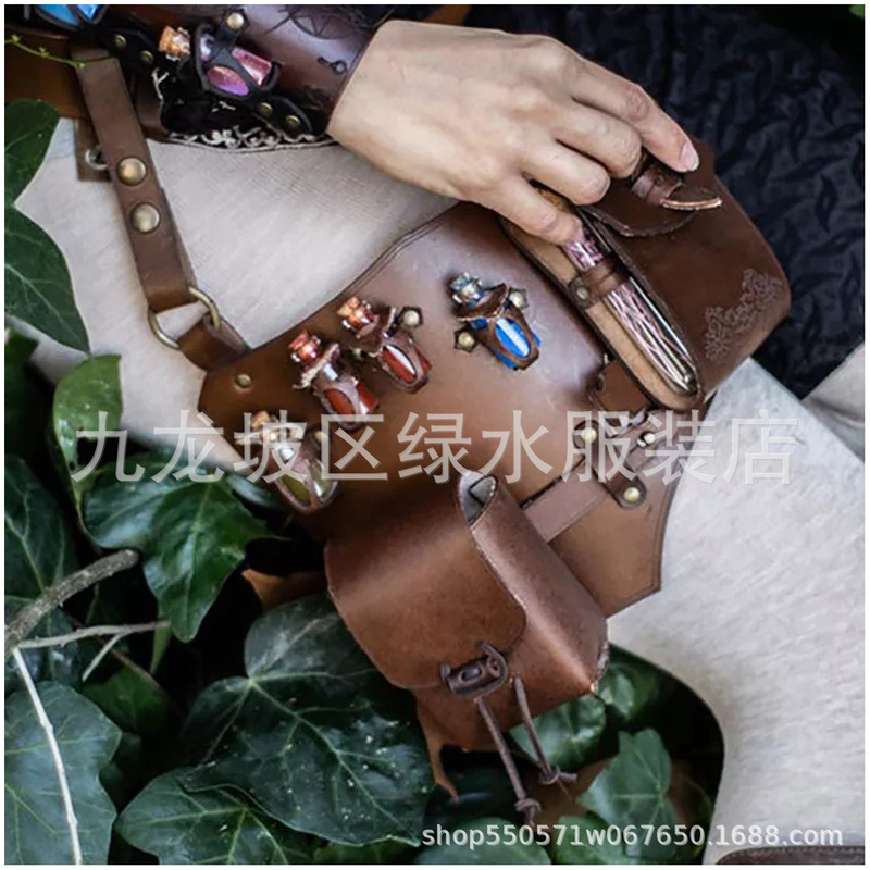2026 New Retro Waist Bag Medicine Pouch Amazon Aliexpress Cross-Border Supply