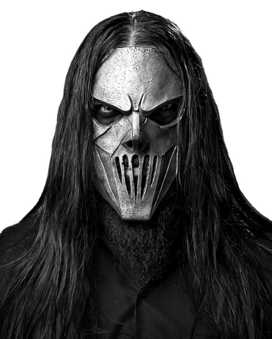 Тяжёлая металлическая рок-клоунская маска Slipknot из латекса с ужасной черепной темой для Хэллоуина и платья