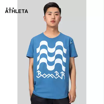 ATHLETA Ashley Tower BOMBR Graffiti Trend Short Sleeve T-shirt Men's Sports Leisure Breathable Top BR0205