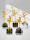 Children's Mini Reward Creative Personalized Crystal Trophy Dance Sports Competition Champion Resin Fashion Trophy Medal
