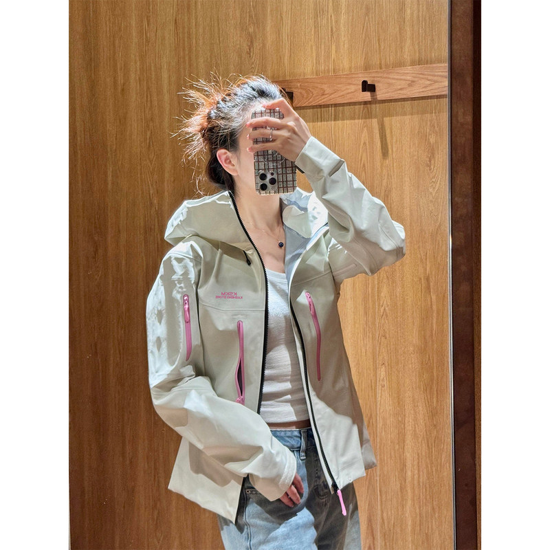 Ldab Liu Mu Bai Jacket Women's 2026 New Outdoor Three-In-One Windproof Hiking Camping Mountaineering Jacket