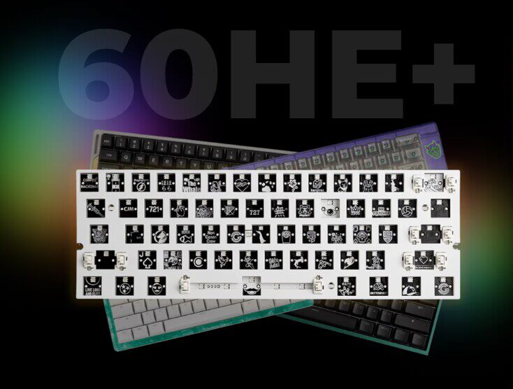 Wooting 60he+ pcb module: the ultimate choice for mechanical