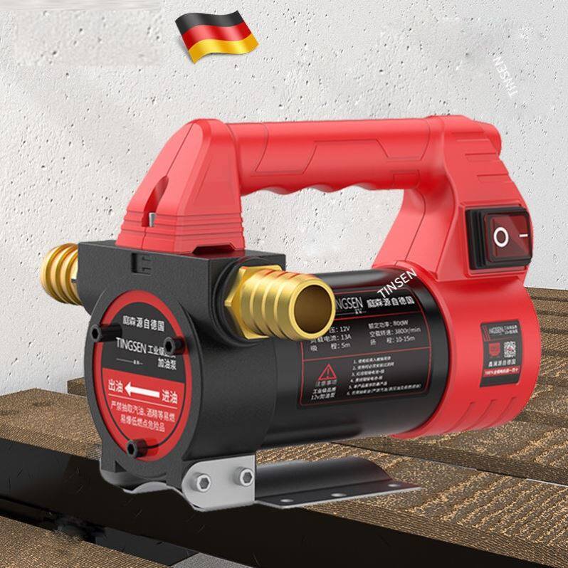 Fuel machine small universal portable electric oil pump 12V24V220V volt diesel self-priming pump oil pump artifact