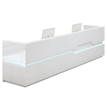 Company paint front desk reception desk simple modern beauty salon cashier studio training institution office front desk