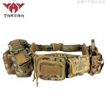 molle tactical girdle set universal outdoor real-person CS game multi-functional combination belt equipment straight hair