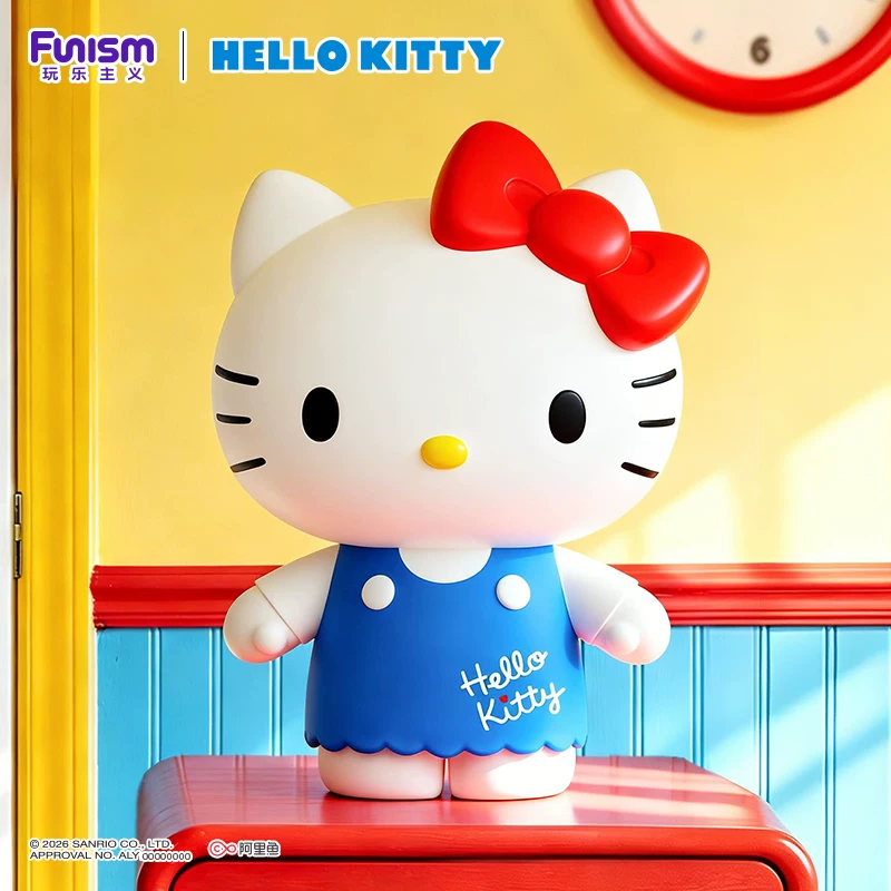[Подарок большого размера] Playfulness Sanrio Hello Kitty Cherry Picnic Фигура Hello