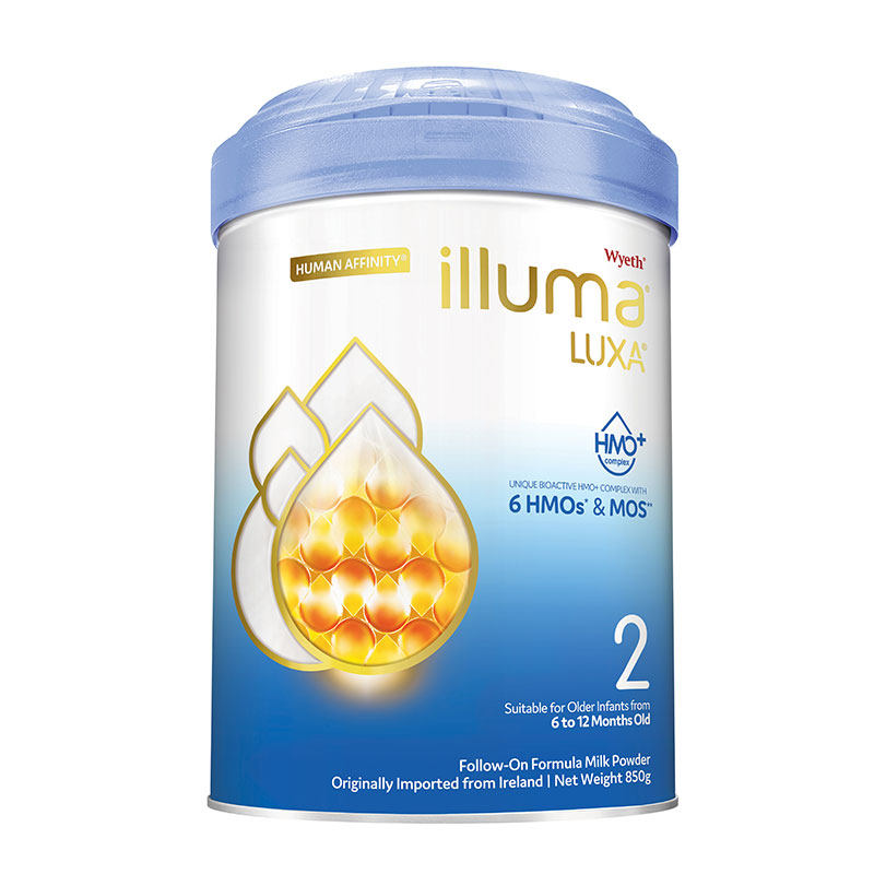 Wyeth Qifu future 6HMO infant milk powder 2 stage milk powder 1 can Wyeth caesarean section milk powder suitable for natural birth