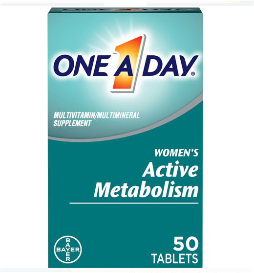 American One Day More than 50 Women over the age of 50 apply Metabolic Complex Vitamin Tablets 50 tablets-Taobao
