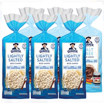 American Quaker Rice Cake Caramel Chocolate Wheat bran-free rice Cake Fitness meal replacement Low card