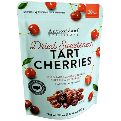 US Direct Manal Antioxidant Solutions Sweet Monte Monte Sour Cherry Dished 567G