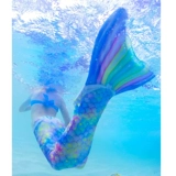 Детский купальник, наряд маленькой принцессы, крой «рыбий хвост», защита от солнца