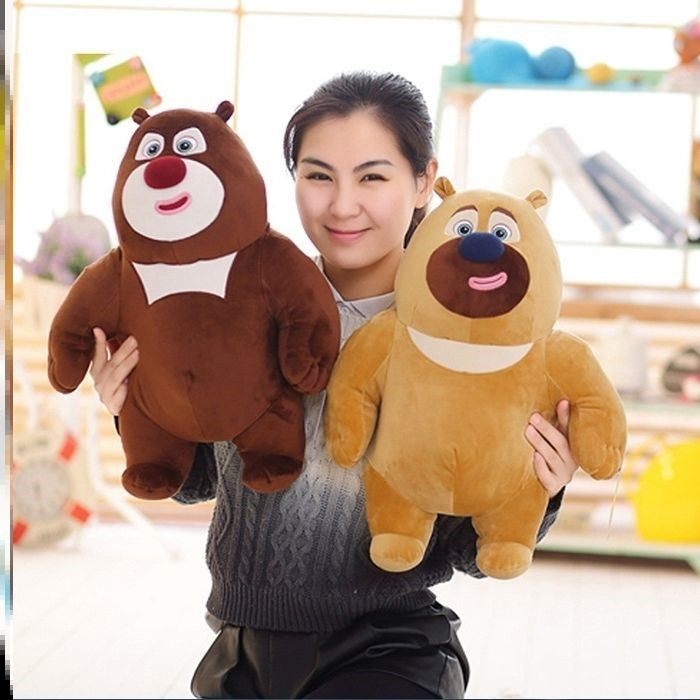 Bear Infested Paparazzi Bear Large Bear Dived Head Strong Plush Toy Doll Cloth Doll Girl Child Birthday Present