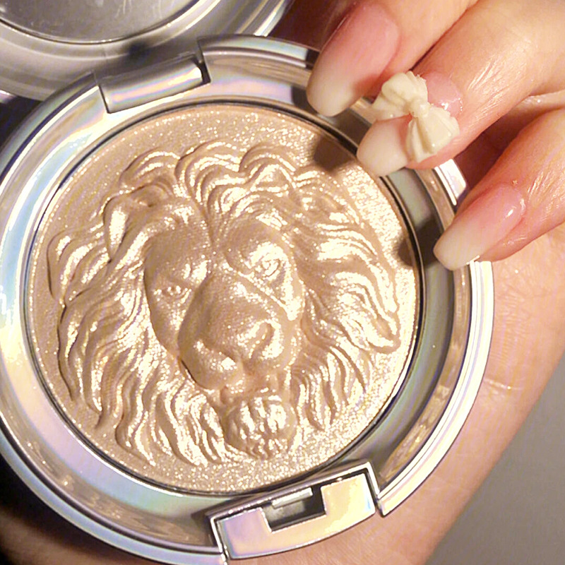 Li Jiaqi recommends lion ginger high-gloss repairing all-in-one disc glitter matte blush face brightening and concealing pores