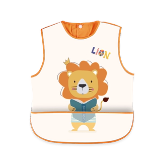 围兜婴儿辅食罩衣幼儿园围裙宝宝吃饭饭兜防水防污儿童反穿衣夏男