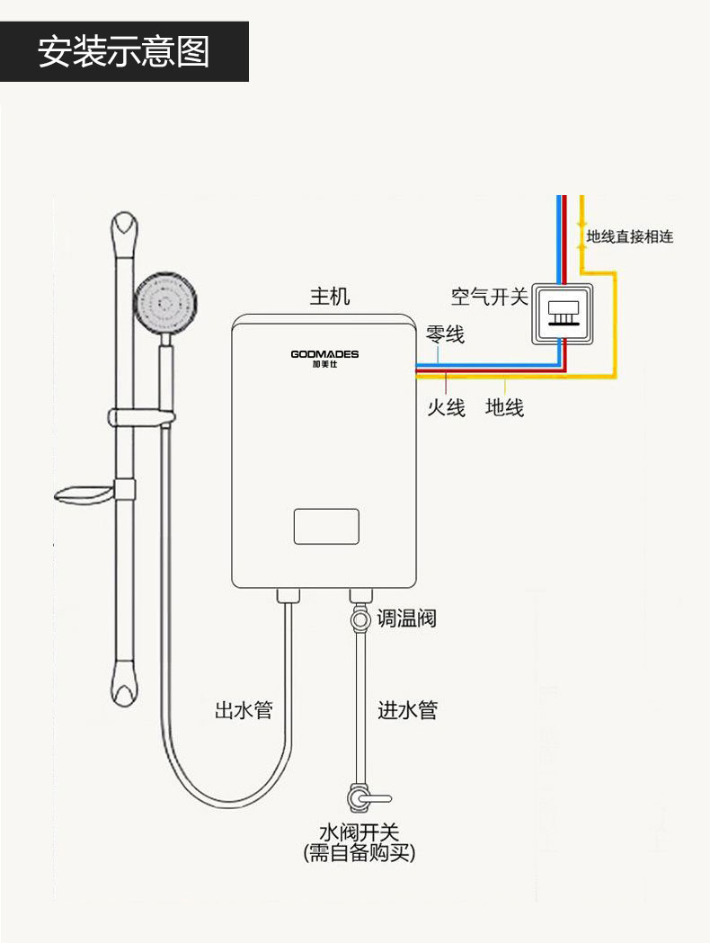 may nuoc nong Jiamei Shi ngay lập tức máy nước nóng chuyển đổi tần số nhiệt nhanh chóng tắm nước nóng siêu mỏng thông minh nhiệt độ liên tục nhà bình nóng lạnh 30 lít