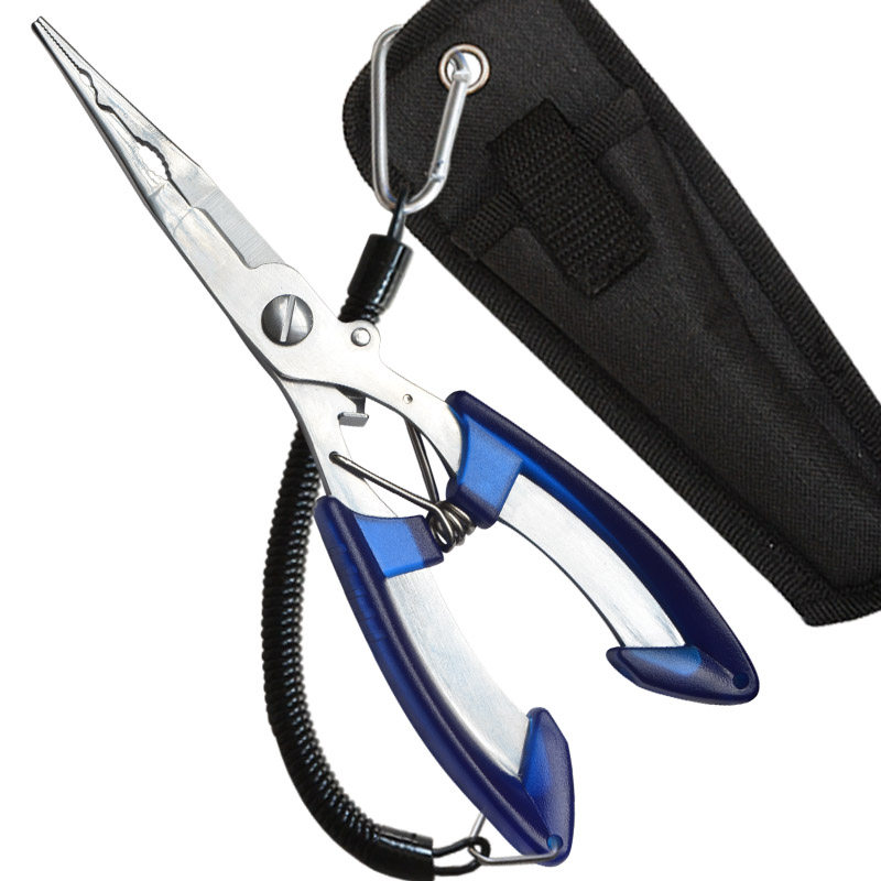 All-around eagle multi-function hook Luya pliers Fishing line scissors straight hook pliers pull and tie fishing outdoor fishing equipment