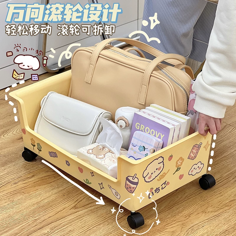 Cart, table storage box for students