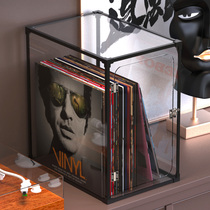 Black Gum Record Containing shelf Containing Box LP Containing Box Album Show Shelf Grammater Disc Racks Subrack Cabinet