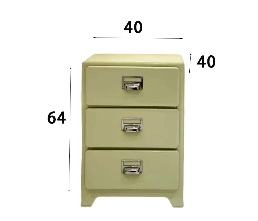 Retro Metal Storage Cabinet: Multi-Drawer Metal Unit - Product image 7