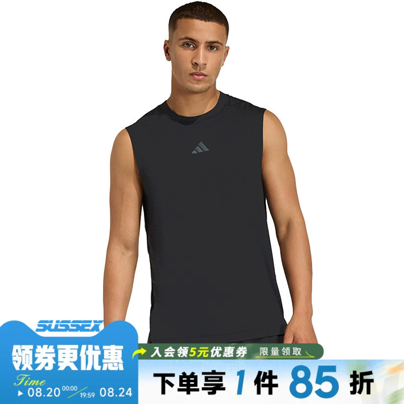 Adidas Adidas Summer Men's Sports Casual Sleeveless T-Shirt Vest Kd0373 Adidas Adidas Summer Men's Sports Casual Sleeveless T-Shirt Vest Kd0373