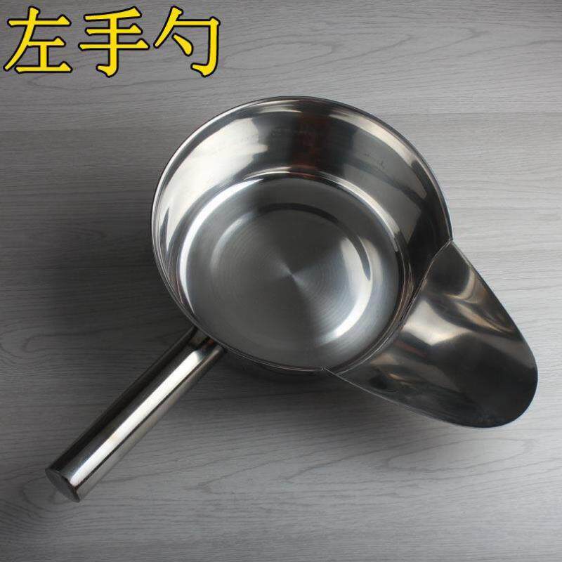 Stainless steel duckbill spoon packaging pot chicken chop fried chicken seasoning chicken willow french fries shovel triangle bucket bagging tool commercial