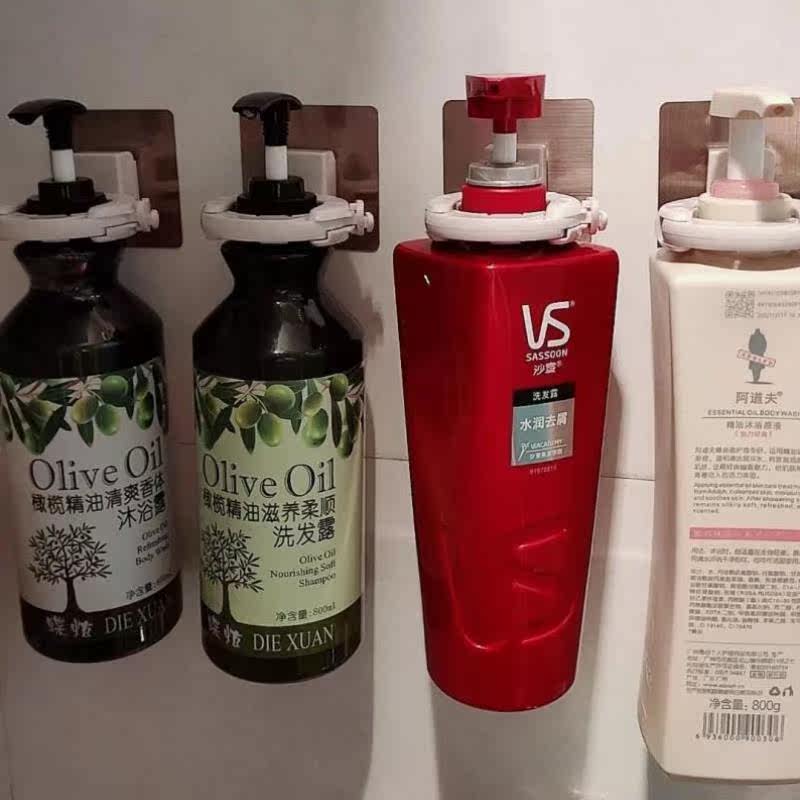 Makeup room shelve body lotion bath lotion Hanging Rack Bathroom Shampoo cleaning fine wall Racks Kitchen free of nails