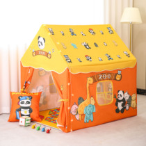 Hotel parent-child room cartoon game house tent childrens room indoor and outdoor boys and girls small house castle bed separation artifact