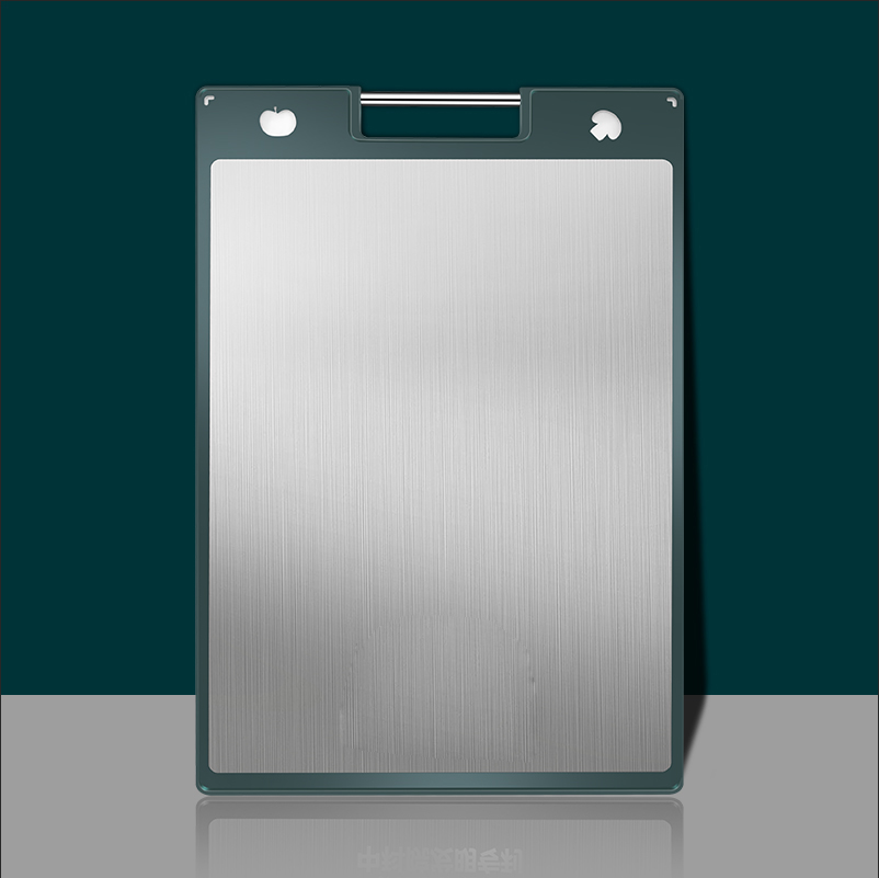 Thickened stainless steel 316 cutting board anti-slip increase for home case board Kitchen Cut Vegetable Fruit PP Plastic Bifacial Chopping Block