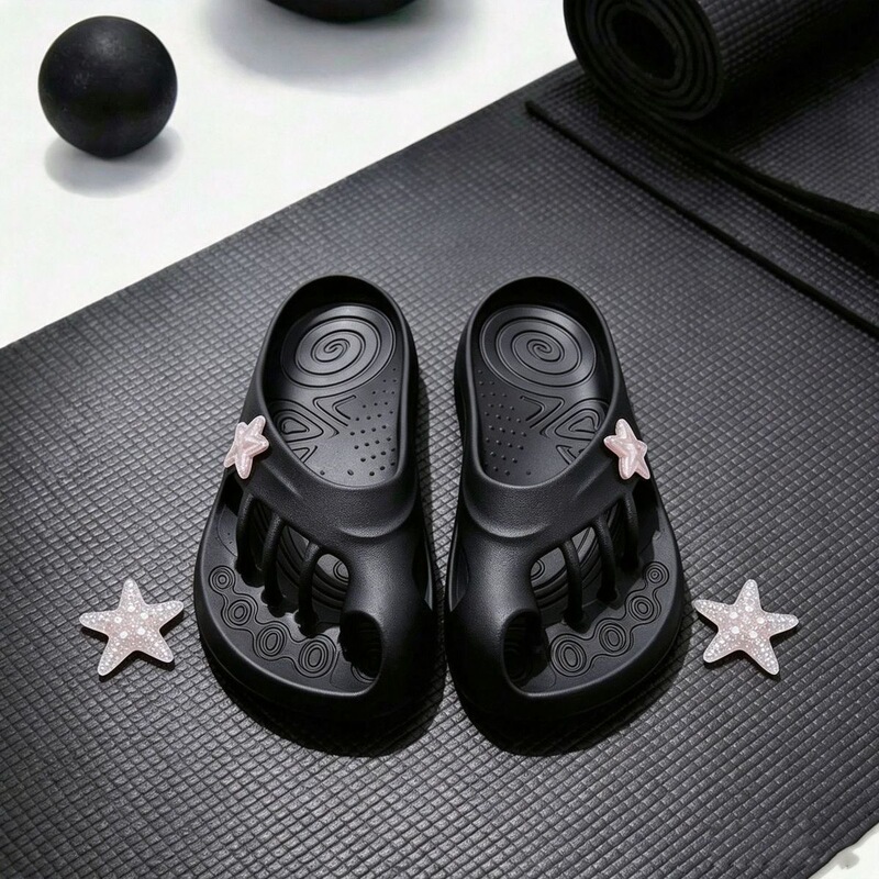 Five-Finger Slippers Correct Thumb Valgus, Foot Correction, Arch Support, Eva High-Elastic Massage, Non-Slip Casual Slippers