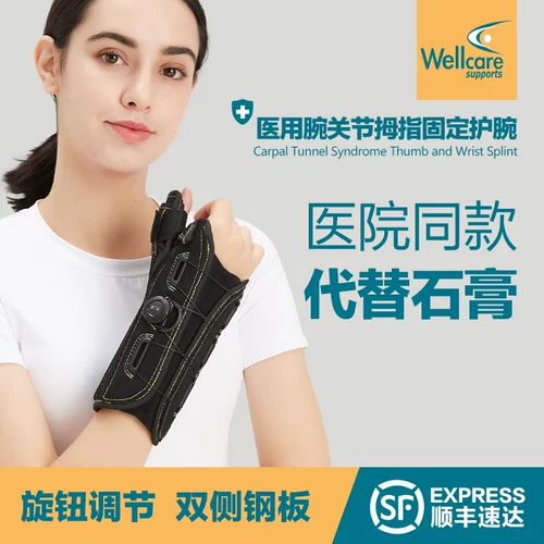Три размера WLC Медицинские большие пальцы и запястья с обеих сторон стальной пластин