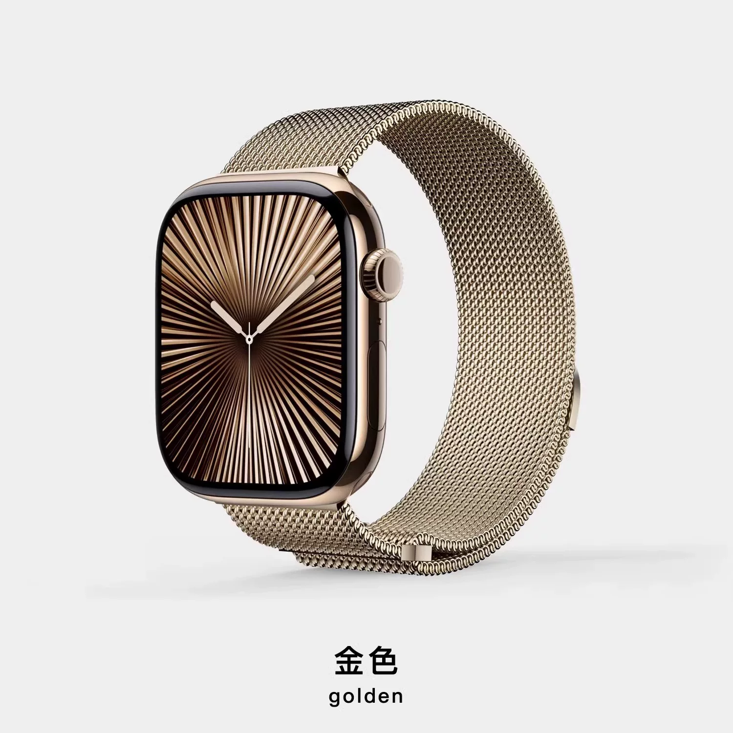 Подходящий ремешок для iwatch11, S9, Apple S10, часы S8, Миланский стиль, металлический, SE, умные часы