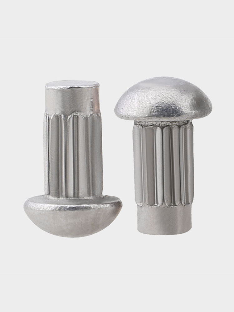 M2M2 5M3M4 label rivet Aluminum rivet GB827 knurled nameplate rivet Semi-circular head flat head trademark rivet