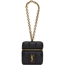 YSL Yves Saint Laurent womens CASSANDRE sheepskin mini chain bag