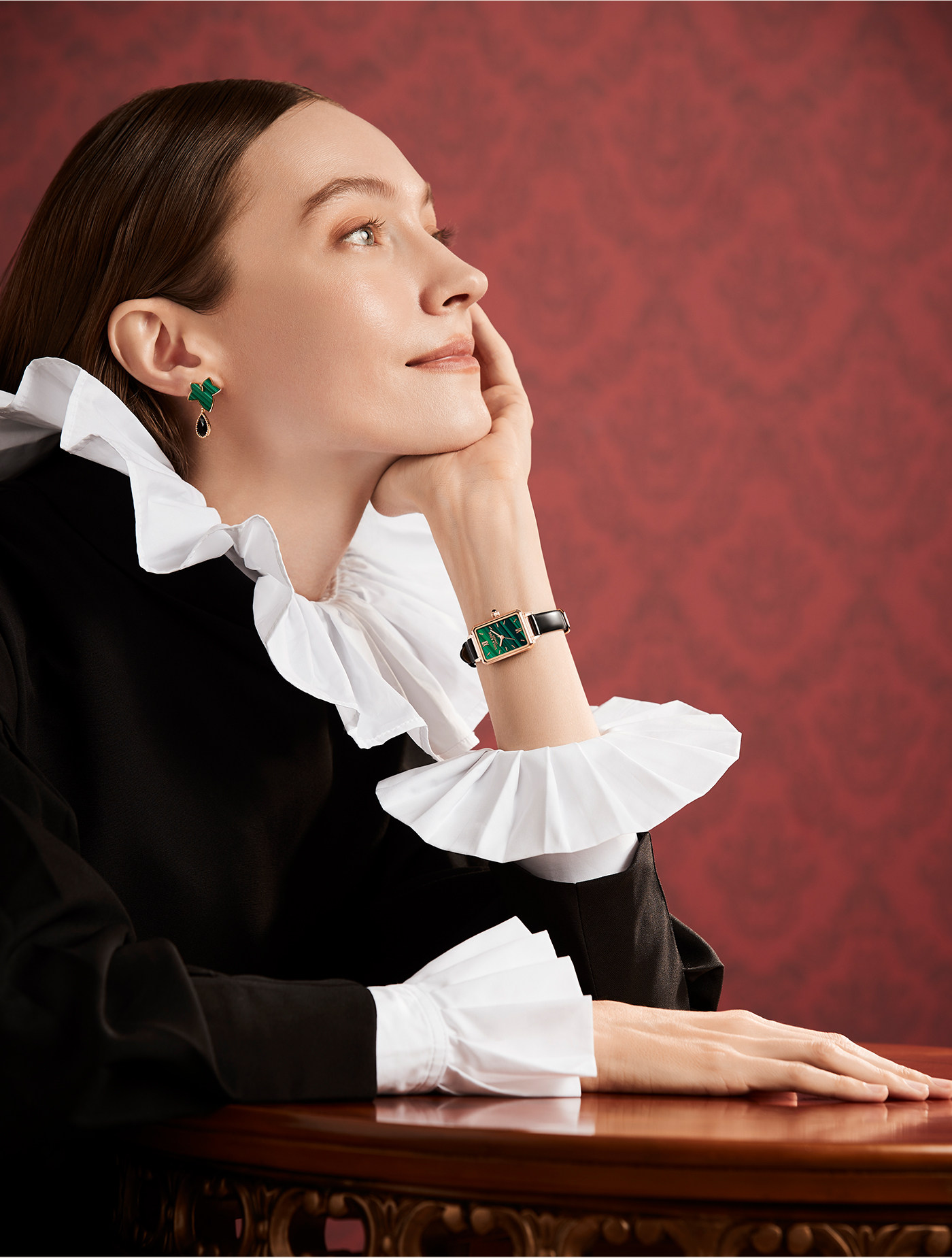 Lola Rose 珞拉芮丝 复古小方盘 女式石英表 LR2136 88VIP会员折后￥931包邮包税