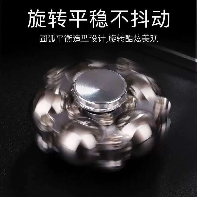 [Fidget Spinner Metal Antistress Hand Spinner Toys 指尖陀螺]