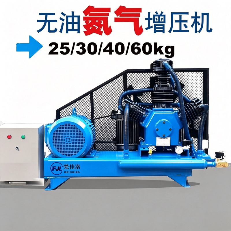Oil-Free Nitrogen Booster 25/30/50/60-200kg Air Pump Laser Cutting Air Compressor Air Compressor Oil-Free Nitrogen Booster 25/30/50/60-200kg Air Pump Laser Cutting Air Compressor Air Compressor