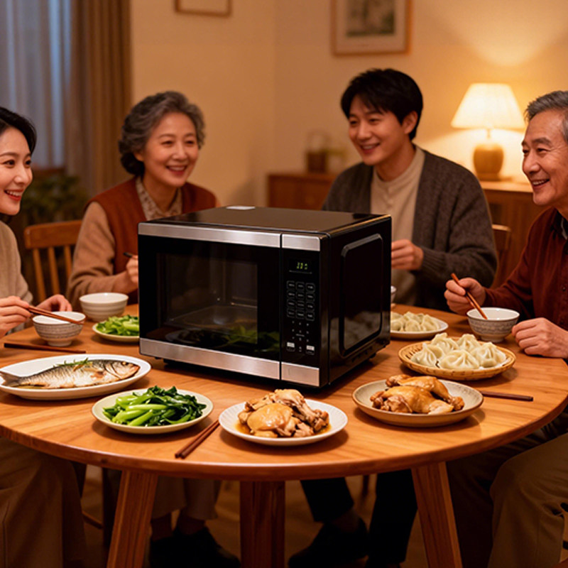 Commercial Microwave Oven 42 Liters with Grill, All Stainless Steel, Computer Turntable Type, Convenience Store Restaurant, High Power 1000W