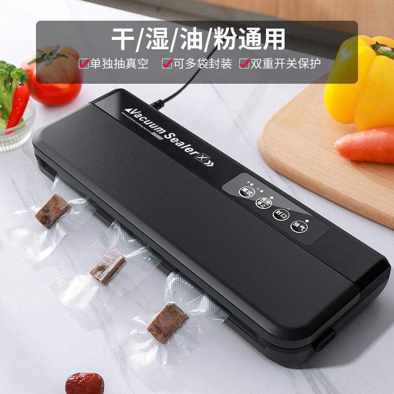 Portable Electric Vacuum Preservation Machine, Household Storage Vacuum Sealing Machine, Commercial Automatic Mini Smart Vacuum Machine