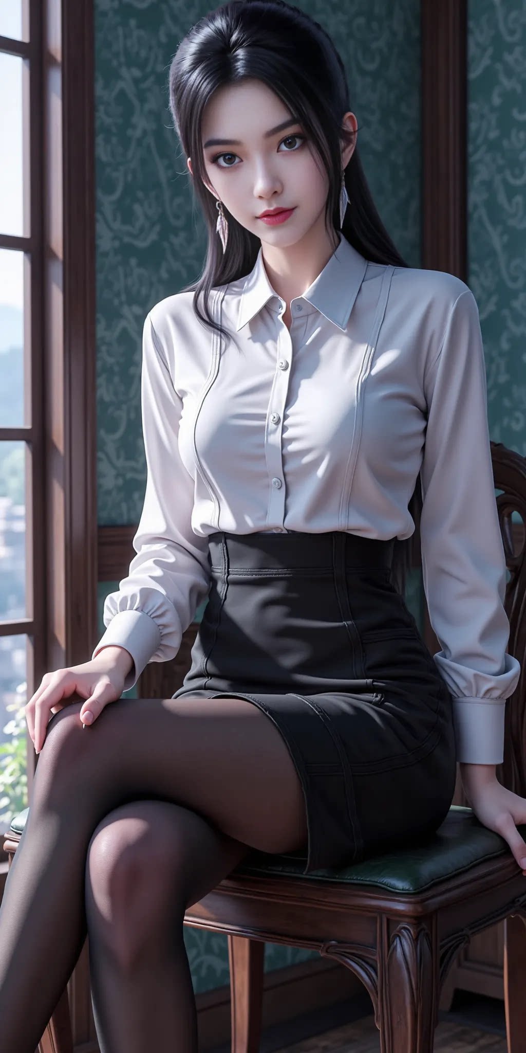 宁姚 - 剑来-国漫图库-动漫壁纸-国漫壁纸和国漫Ai绘画国漫女神的图库