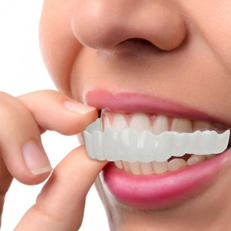 Tooth Slit Eating Emulation Braces Plastic children Toy tooth slit Shore teeth Tooth Hole Homemade Denture Quality Material-Taobao