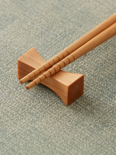 NITORI Японские деревянные палочки для еды из натурального дерева, квадратная ложка