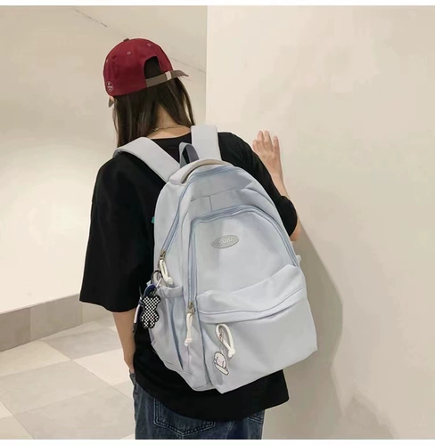 Маленький дизайнерский красный модный рюкзак, подходит для студента, тренд сезона