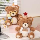 Оригинальная плюшевая подушка, игрушка, тряпичная кукла, с медвежатами, подарок на день рождения